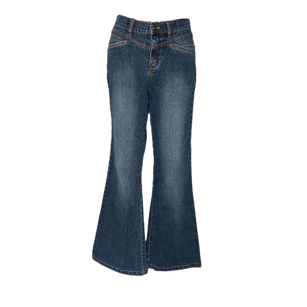 Unbranded Women's Navy and Red Jeans